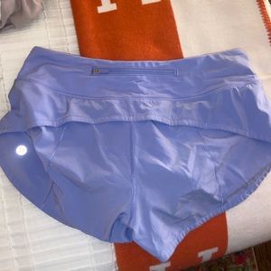 Periwinkle Speed Up Short 2.5” low rise